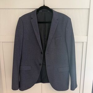 Topman Blue Sport Coat Modern Slim Fit